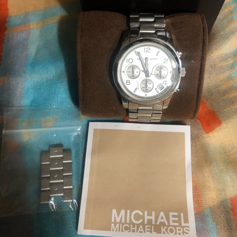 Silver Michael Kors Watch